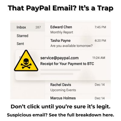 How to Spot a Fake PayPal Email Scam — And What to Do If You Fall for It