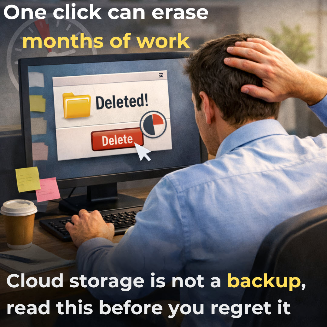 The Cloud is not a Backup
