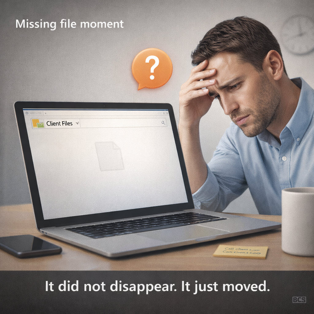 Missing Files and File Recovery