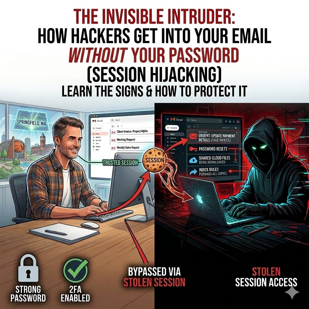 How hackers can get your email