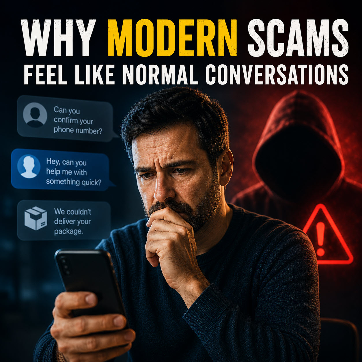 Why Modern Scams Feel Like Normal Conversations
