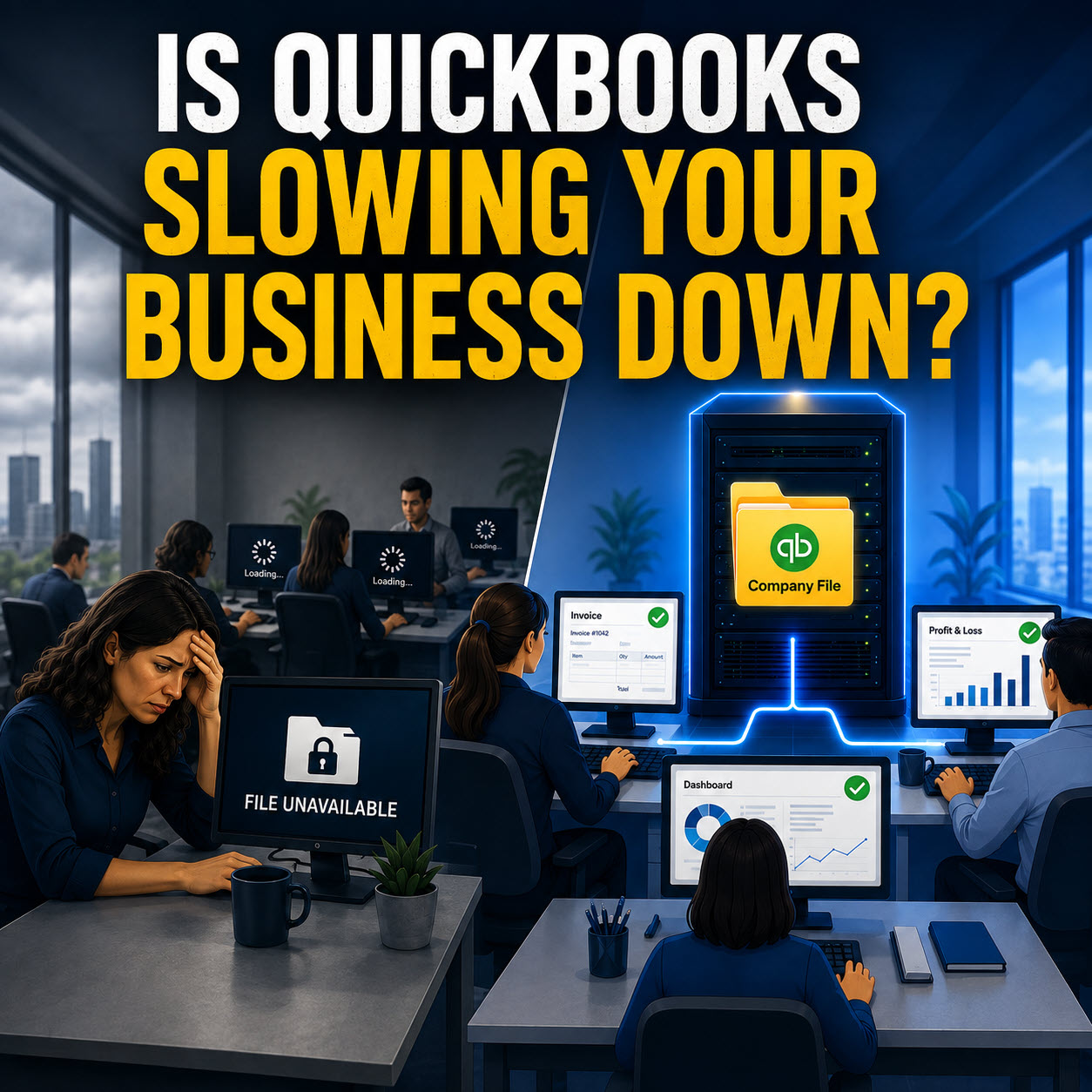 Why QuickBooks Is Fast for One Person and Miserable for Everyone Else